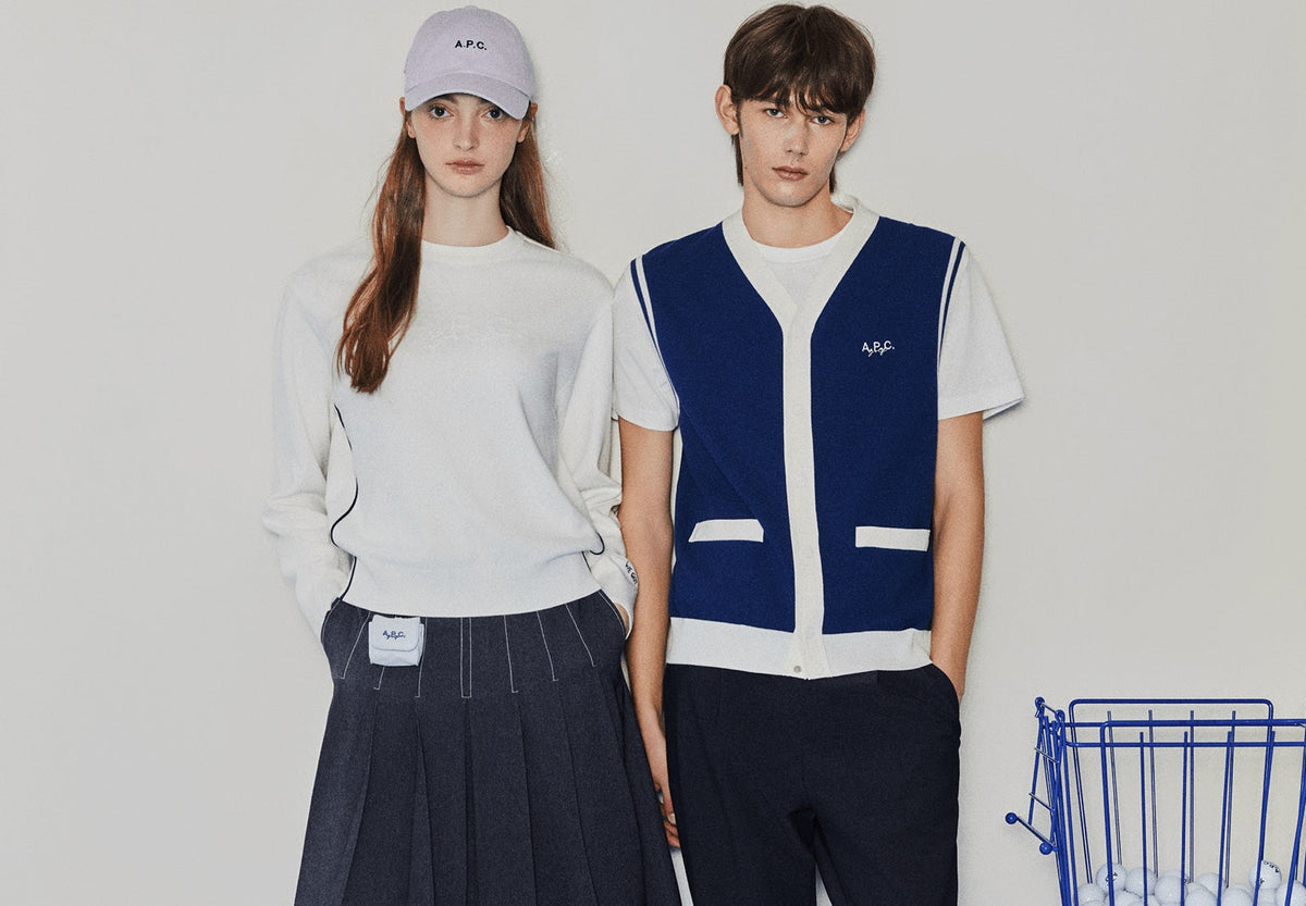 【即発送】ゴルフ A.P.C. レディース 長袖 トップス セーター（Sサイズ） ROUNDCODE KYOTO｜ゴルフウェアセレクトショップ｜A.P.C. GOLF