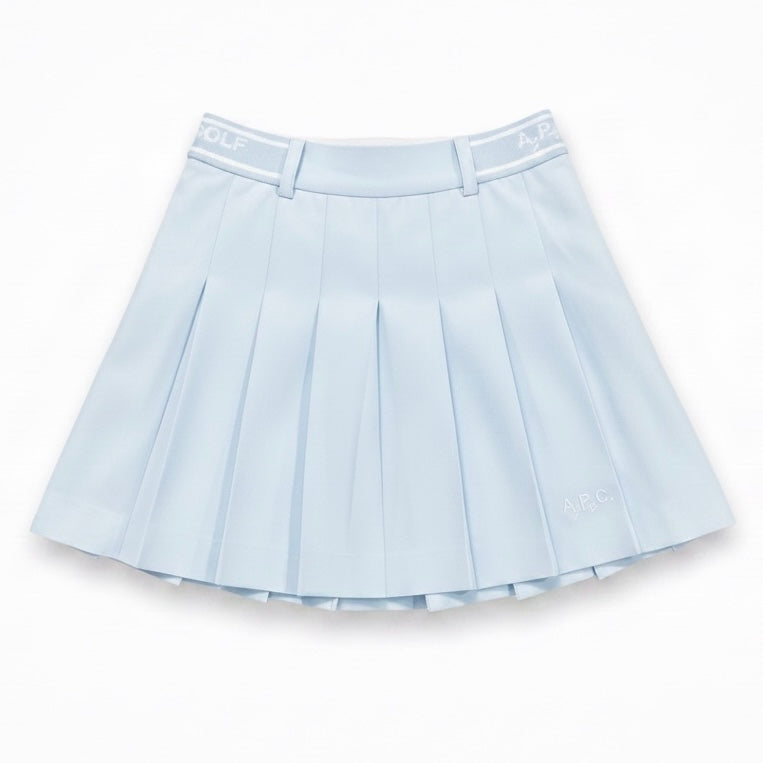 apcゴルフ プリーツスカート A.P.C.GOLF ボールケース付プリーツスカート ライトブルー – ラウンド