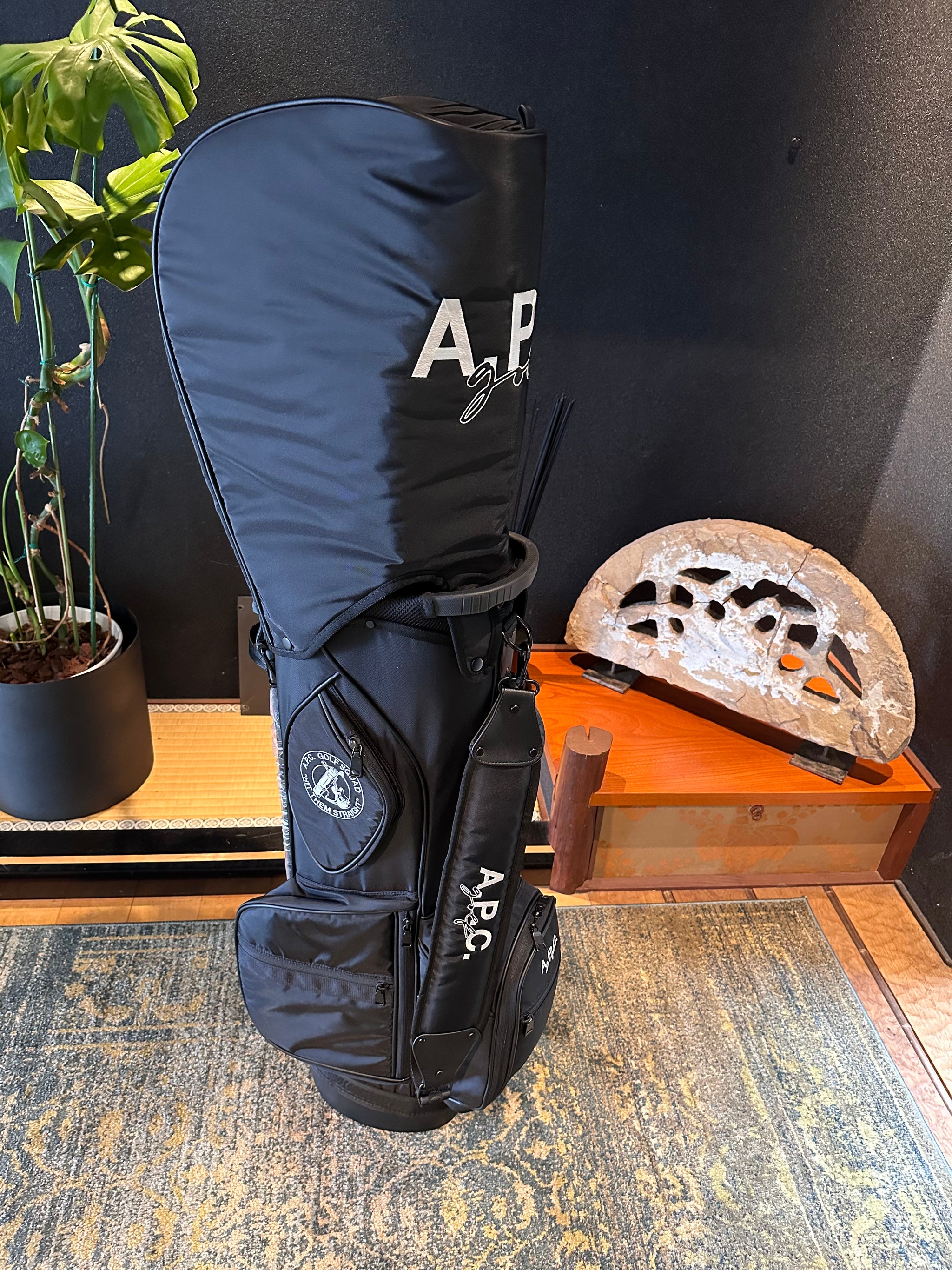 A.P.C. ゴルフバッグ 黒　APC A.P.C. ゴルフバッグ 黒 APC
