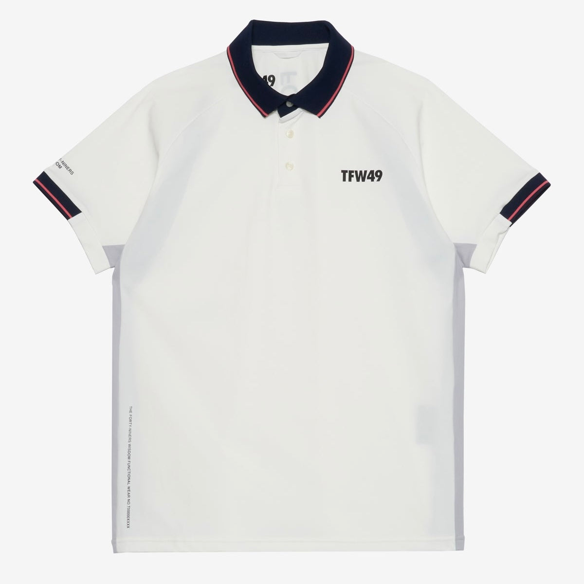 TFW49 KNIT POLO XLサイズ TFW49 LINE SLEEVE POLO ホワイト – ラウンドコード