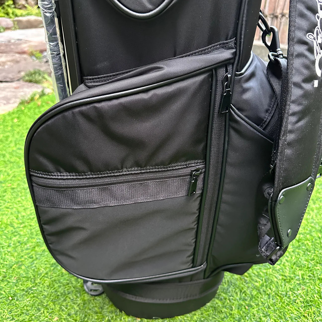 A.P.C. ゴルフバッグ 黒　APC A.P.C. GOLF Ablon キャディバッグ ブラック – ラウンドコード