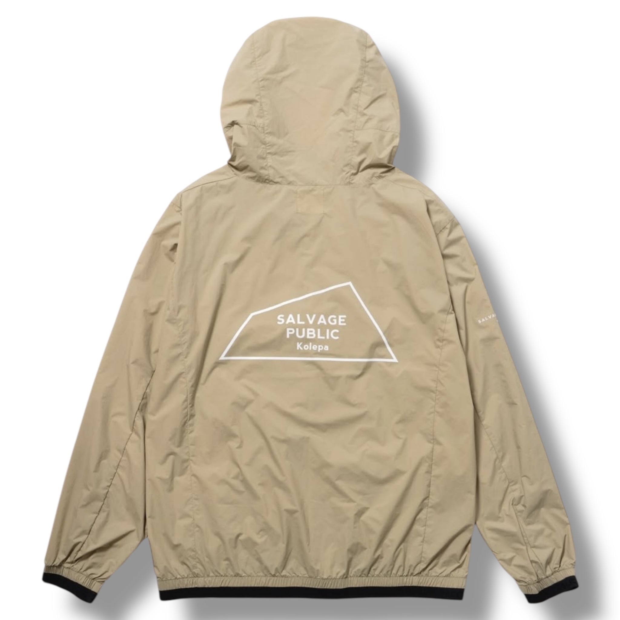SALVAGE PUBLIC Kolepa ナイロンジップアップブルゾン – ラウンドコード