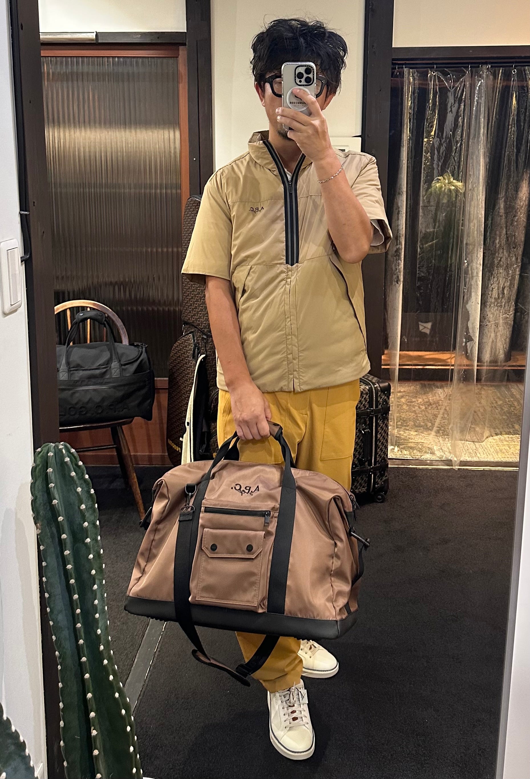 A.P.C.GOLF ボストンバッグ シューズ収納OK – ラウンドコード