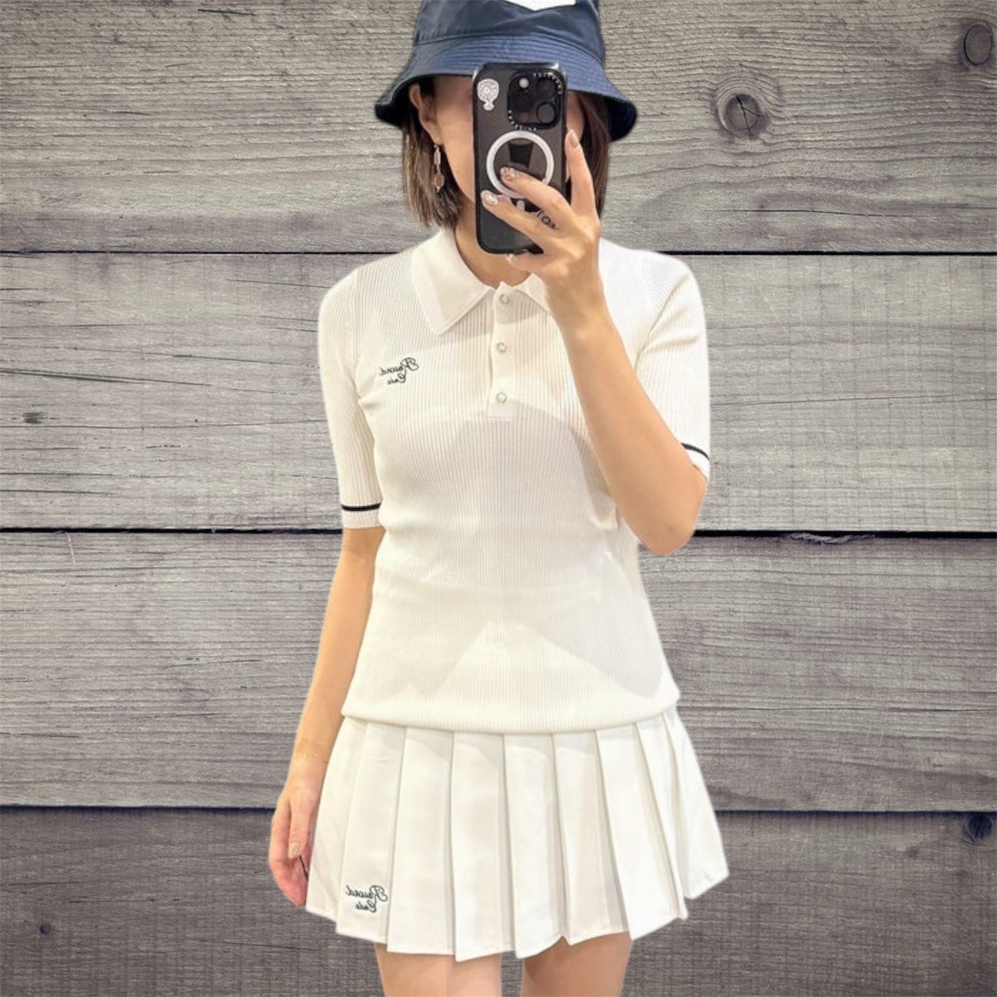 レディースウェア ROUND CODE ORIGINAL PLEATS SKIRT レディースウェア ROUND CODE ORIGINAL PLEATS SKIRT WOMENS